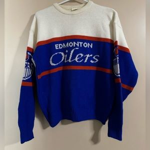 Vintage Edmonton oilers sweater